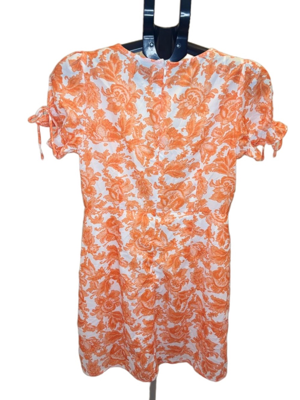 Hello Molly Orange Floral Mini Dress - Picture 7 of 10